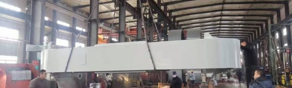 Delivery of 4500-ton Hydraulic Press for Compacting Titanium Sponge