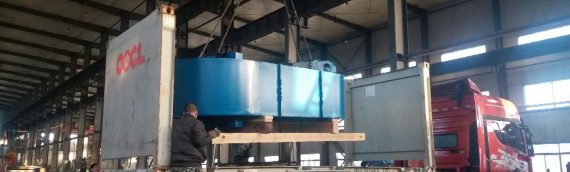 4000 ton Hydraulic Press for Heat Exchanger plates exported to Russia