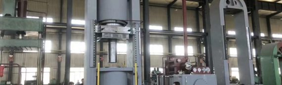 4000 ton Titanium Sponge Compacting Hydraulic Press is accepted by our Russia customer
